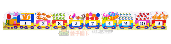 理特尚,火車拼圖,幼兒認知,幼兒學123,圖像認知,幼兒數學,幼兒語言表達